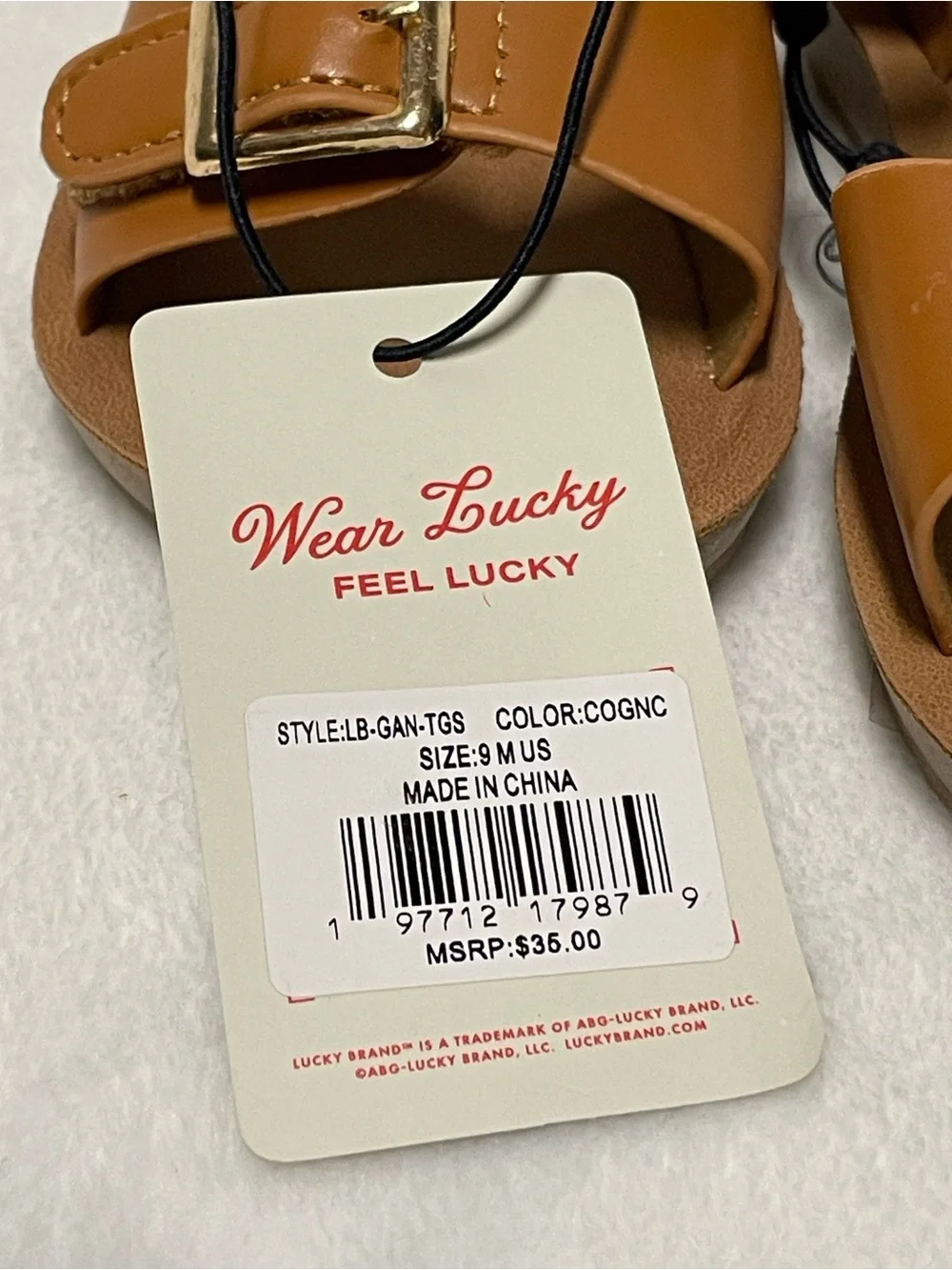 Lucky Brand “Gianna” Toddler Sandals